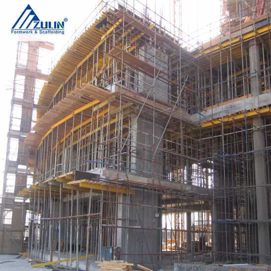 Yellow, Blue or Customized Slab Zulin Tunnel Price Table Formwork