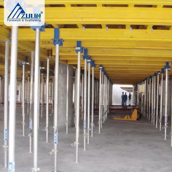 Yellow, Blue or Customized Slab Zulin Tunnel Price Table Formwork