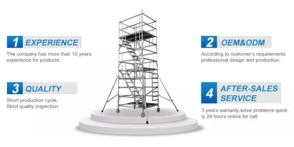 Scaffolding System High Quality Aluminum Scaffolding Frame Scaffolding