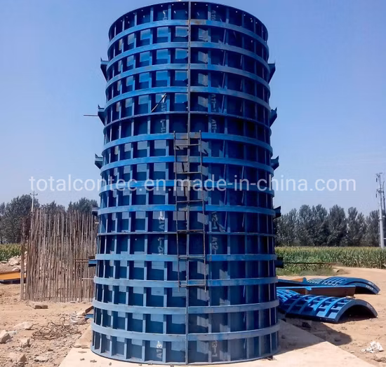 Coffrage de toit de mur de dalle de colonne de béton en acier en aluminium réglable pour la construction