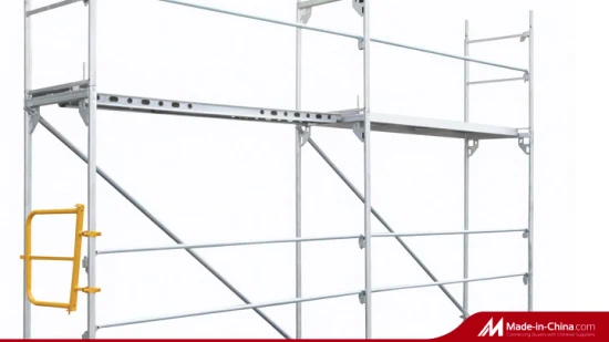 Système d'échafaudage de façade en acier galvanisé pour plate-forme de construction avec certificat ANSI