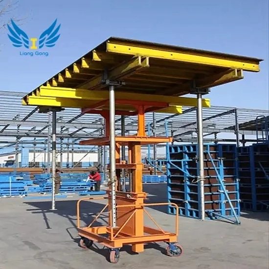 Chine Matériau de construction Lianggong Réglable H20 Coffrage de table de dalle de poutre en bois pour la construction en béton avec prix d'usine similaire à Doka