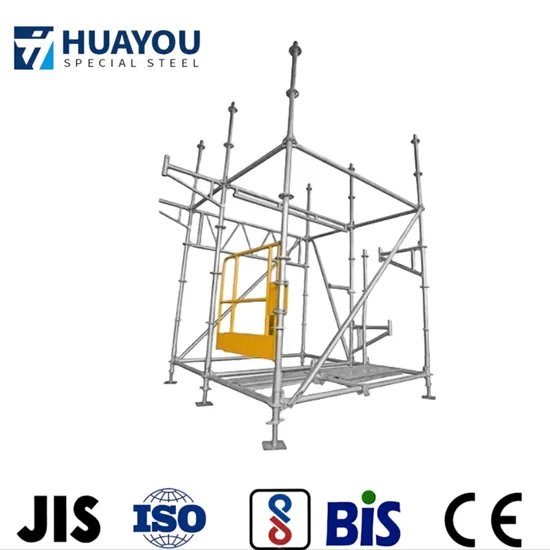 Tour d'échafaudage en fibre de verre Trois types d'échafaudages Mur Walker Échafaudage Leader Échafaudage