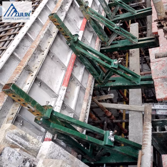 Coffrage de table de prix de tunnel Zulin de dalle jaune, bleue ou personnalisée