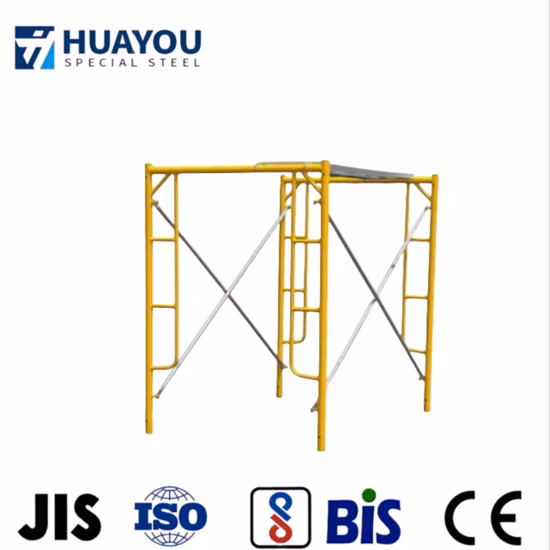Dragonstage China Hot Sale Portable Mobile Échafaudage pliant en aluminium pour le travail